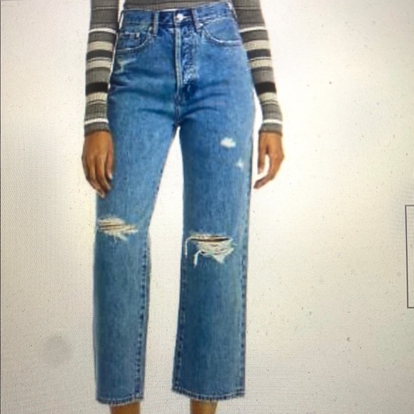 pistola Denim - Pistola Cassie Super High Rise Straight Jeans 28 Elixir Revolve denim